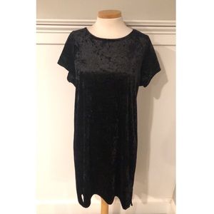 ⭐️HOST PICK!!⭐️Torrid Crush Velvet T-shirt Dress, size 0X